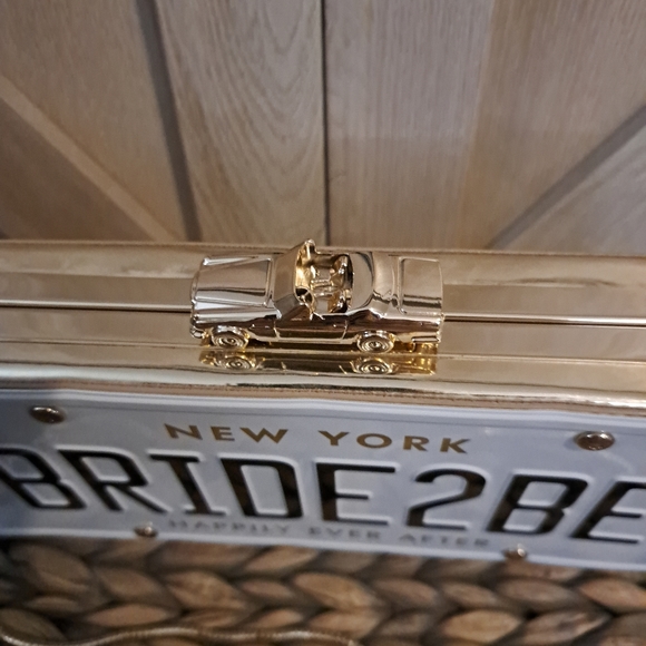 Kate Spade Bride2Be License Plate NWT - Picture 6 of 6